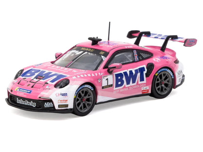 Porsche 911 GT3 Cup (992) #1 Harry King "Porsche Mobil 1 Supercup" (2024) "Hobby64" Series 1/64 Diecast Model Car