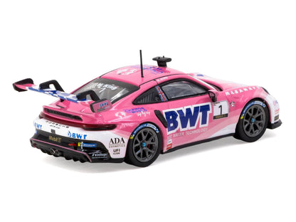Porsche 911 GT3 Cup (992) #1 Harry King "Porsche Mobil 1 Supercup" (2024) "Hobby64" Series 1/64 Diecast Model Car