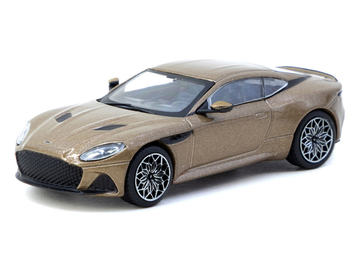 Aston Martin DBS Superleggera Brown Metallic "Global64" Series 1/64 Diecast Model Car