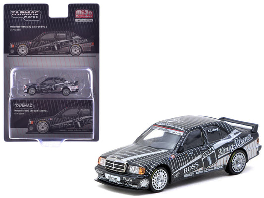 Mercedes-Benz 190 E 2.5-16 EVO 1 #1 Klaus Ludwig "Deutsche Tourenwagen Meisterschaft (DTM)" (1989) "Global64" Series 1/64 Diecast Model