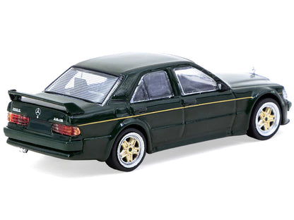 Mercedes-Benz 190 E 2.5-16 EVO 1 "Toyo Tires" Dark Green "Global64" Series 1/64 Diecast Model