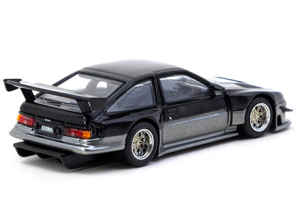 Toyota Sprinter Trueno AE86 Widebody RHD (Right Hand Drive) "Jonsibal Designworks" Black and Gray Metallic "Global64" Series 1/64 Diecast Model