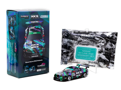 Nissan Skyline (R32) Widebody RHD (Right Hand Drive) #87 "HKS - Designed