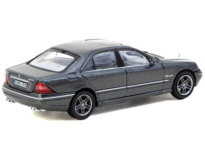 Mercedes-Benz S 65 AMG Tectite Gray Metallic "Global64" Series 1/64 Diecast Model