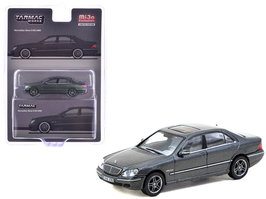 Mercedes-Benz S 65 AMG Tectite Gray Metallic "Global64" Series 1/64 Diecast Model