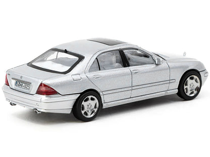 Mercedes-Benz S-Class Brilliant Silver Metallic "Global64" Series 1/64 Diecast Model