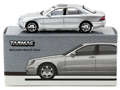Mercedes-Benz S-Class Brilliant Silver Metallic "Global64" Series 1/64 Diecast Model