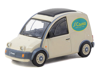 Nissan S-Cargo Van RHD (Right Hand Drive) "Presentation" Beige with Tarmac Cards "Global64" Series 1/64 Diecast Model Car