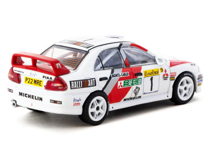 Mitsubishi Lancer Evolution IV #1 Tommi Makinen - Seppo Harjanne 3rd Place "Monte Carlo Rally" (1997) "Global64" Series 1/64 Diecast Model