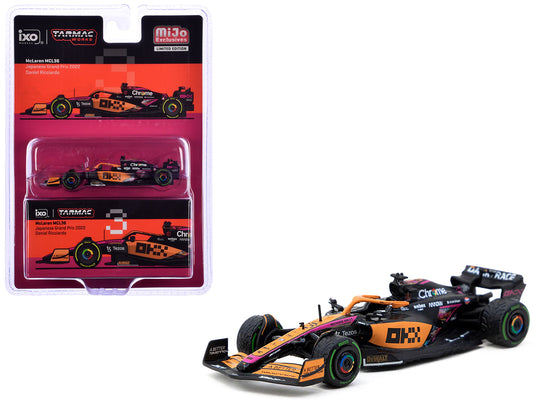 McLaren MCL36 #3 Daniel Ricciardo Formula One F1 "Japanese GP" (2022) "Global64" Series 1/64 Diecast Model Car