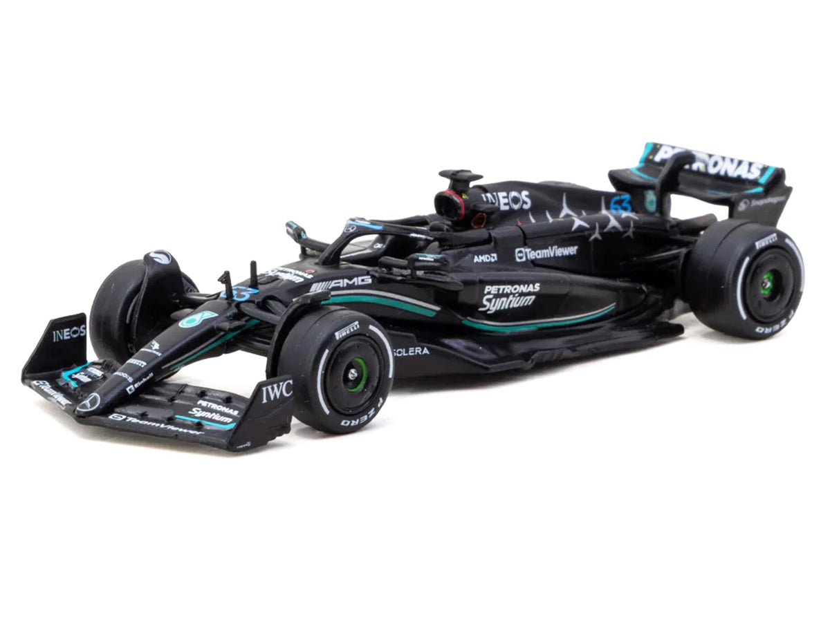 Mercedes-AMG F1 W14 E Performance #63 George Russell Formula One F1 "Italian GP" (2023) "Global64" Series 1/64 Diecast Model Car