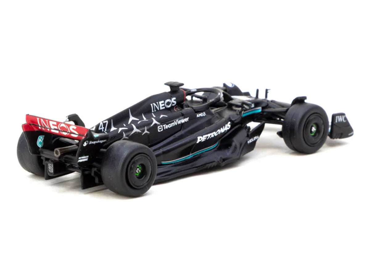 Mercedes-AMG F1 W14 E Performance #47 Mick Schumacher Formula One F1 "Spanish GP Tyre Testing" (2023) with Pit Board "Global64" Series 1/64 Diecast Model