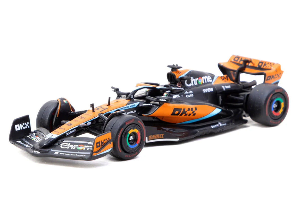 McLaren MCL60 #81 Oscar Piastri Formula One F1 "Australian GP" (2023) "Global64" Series 1/64 Diecast Model Car