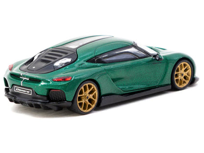 Koenigsegg Gemera Green Metallic "Global64" Series 1/64 Diecast Model