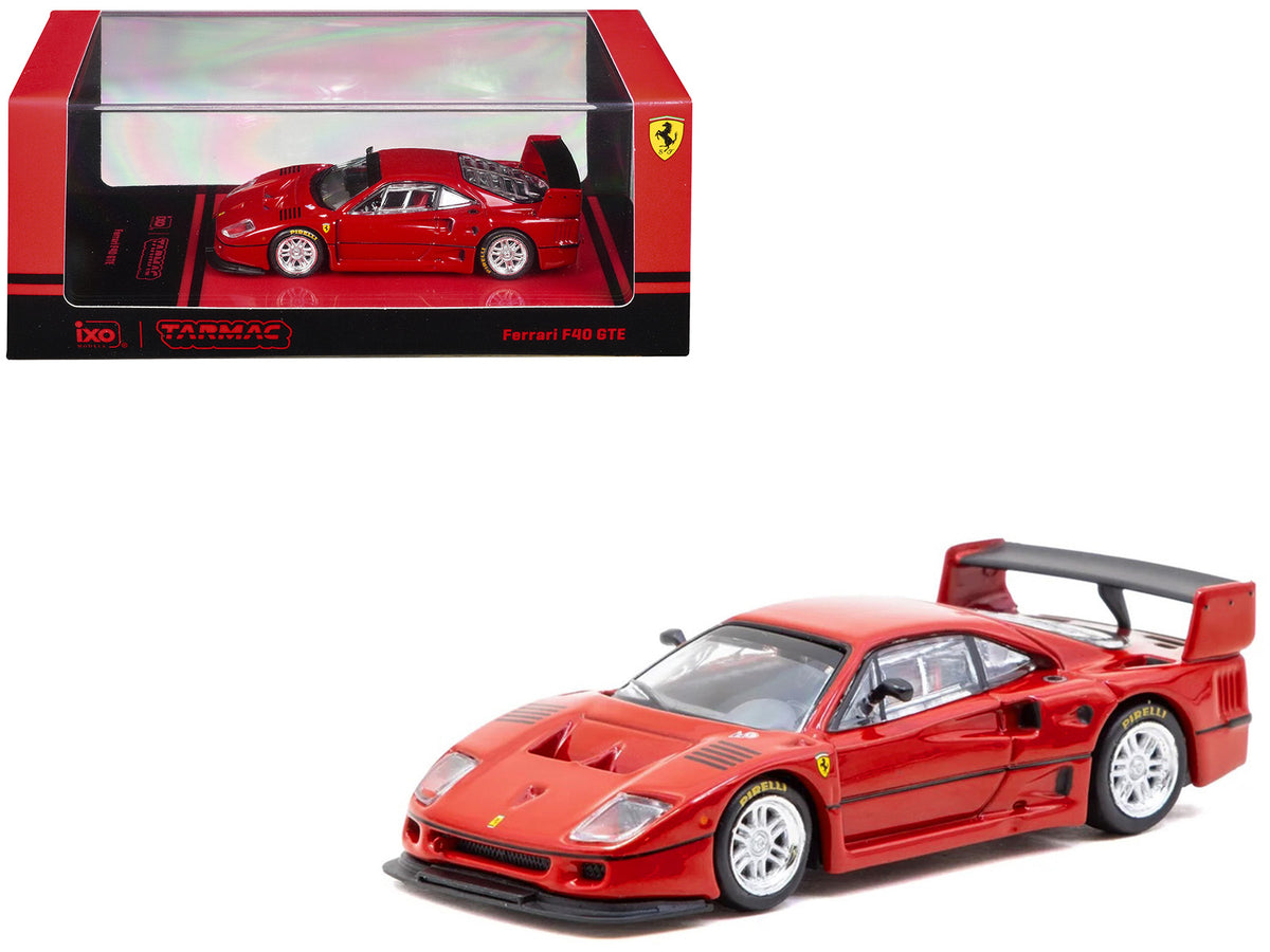 Ferrari F40 GTE Red "Road64" Series 1/64 Diecast Model Car