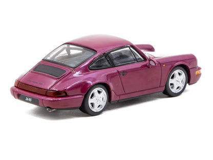Porsche 911 Carrera RS (964) Ruby Star "Collab64" Series 1/64 Diecast Model Car