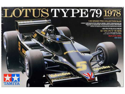 Model Kit 1978 Lotus Type 79 "Grand Prix Collection" 1/20 Scale Model