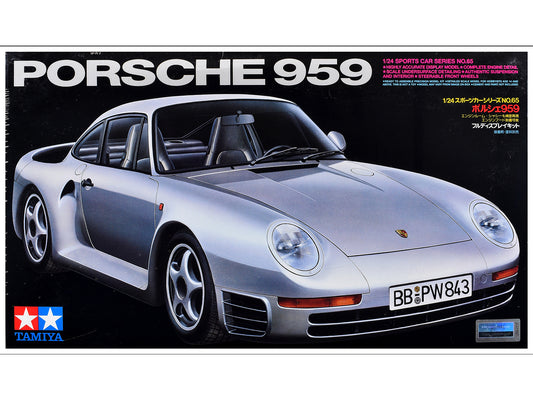 Model Kit Porsche 959 1/24 Scale Model