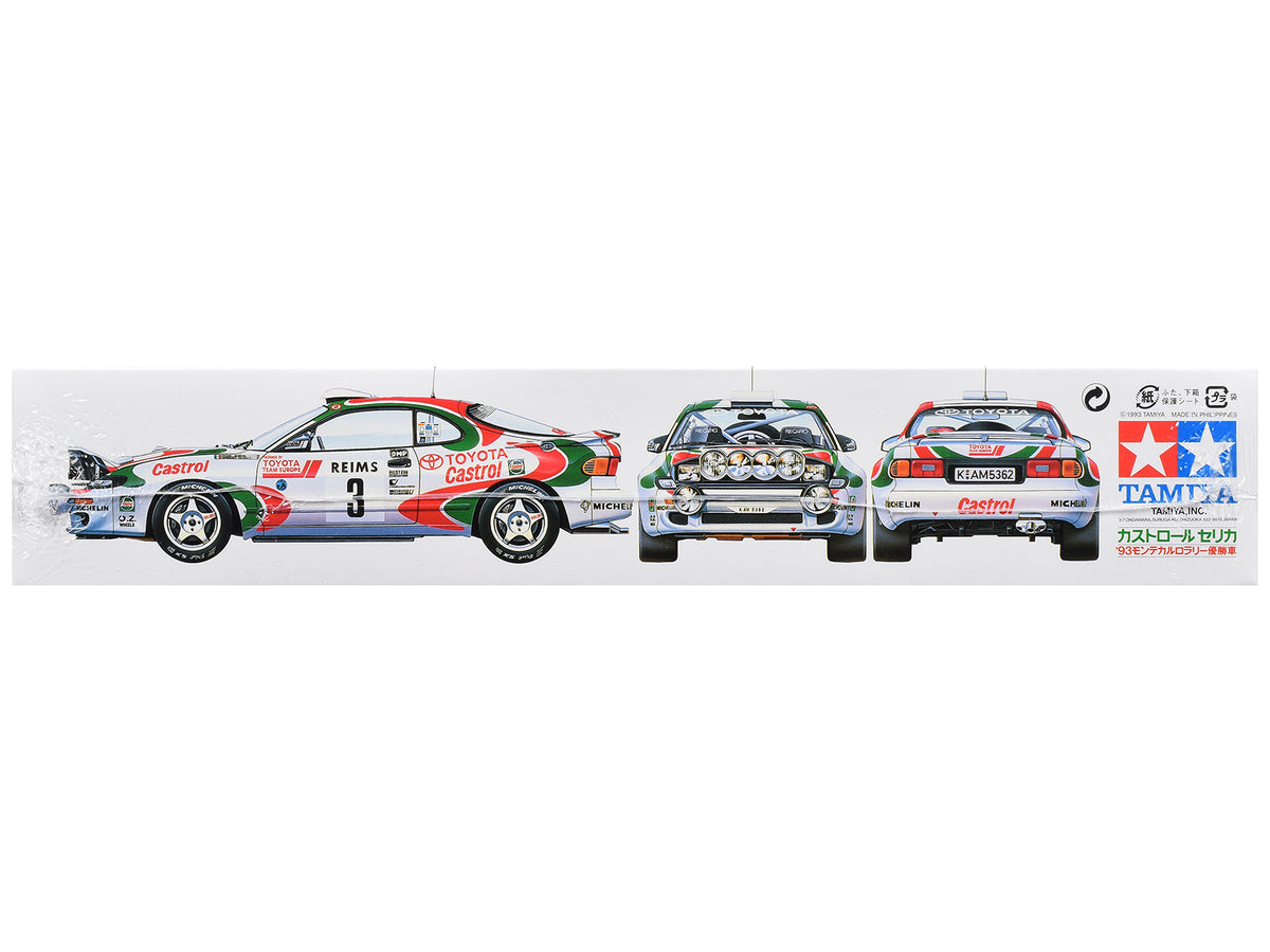 Model Kit Toyota Celica GT-Four (Castrol Celica) #3 Winner "Monte-Carlo Rally" (1993) 1/24 Scale Model