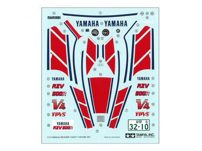 Model Kit Yamaha RZV500R Motorcycle 1/12 Scale Model