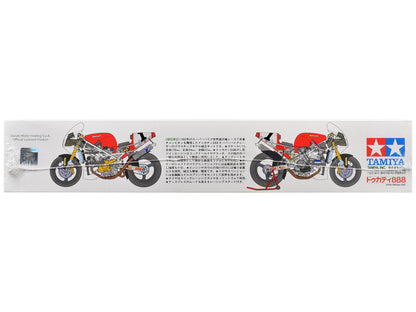 Model Kit Ducati 888 Superbike Racer Motorcycle 1/12 Scale Model