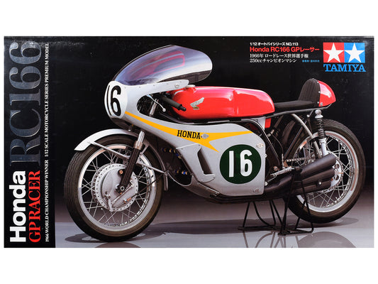 Model Kit Honda RC166 GP Racer Motorcycle 1/12 Scale Model