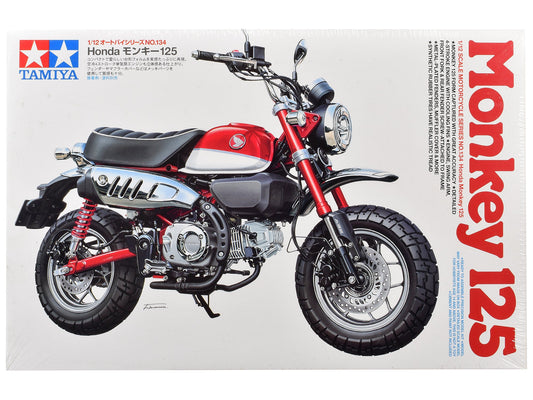 Model Kit Honda Monkey 125 Motorcycle 1/12 Scale Model