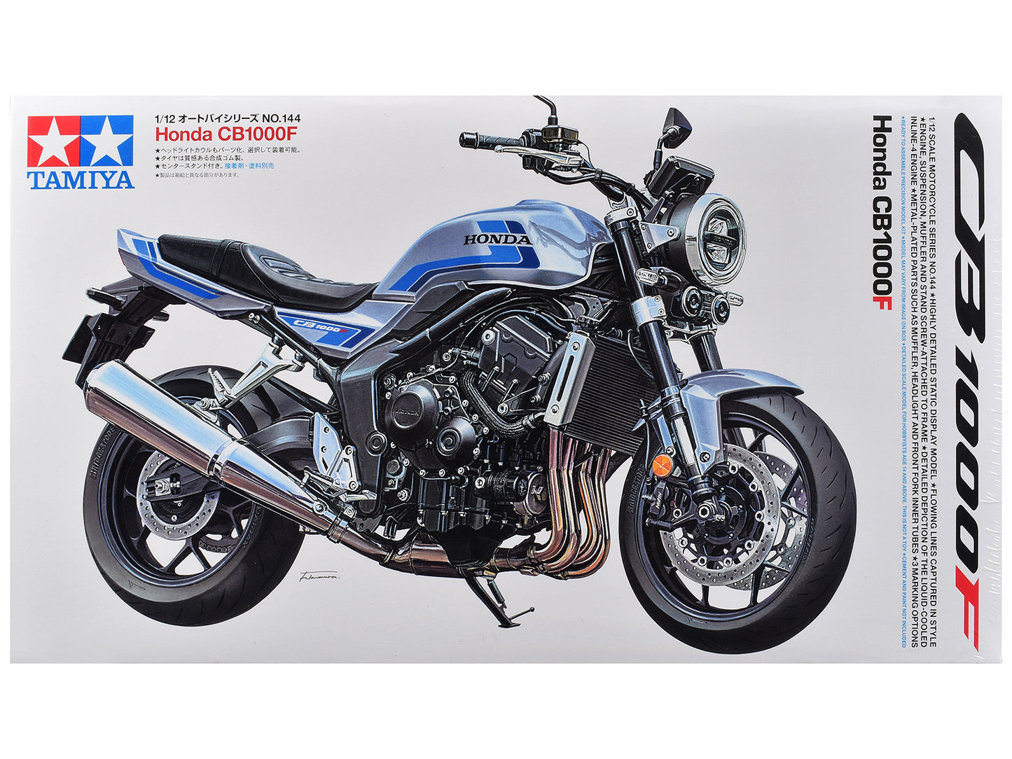 Model Kit Honda CB1000F Motorcycle 1/12 Scale Model