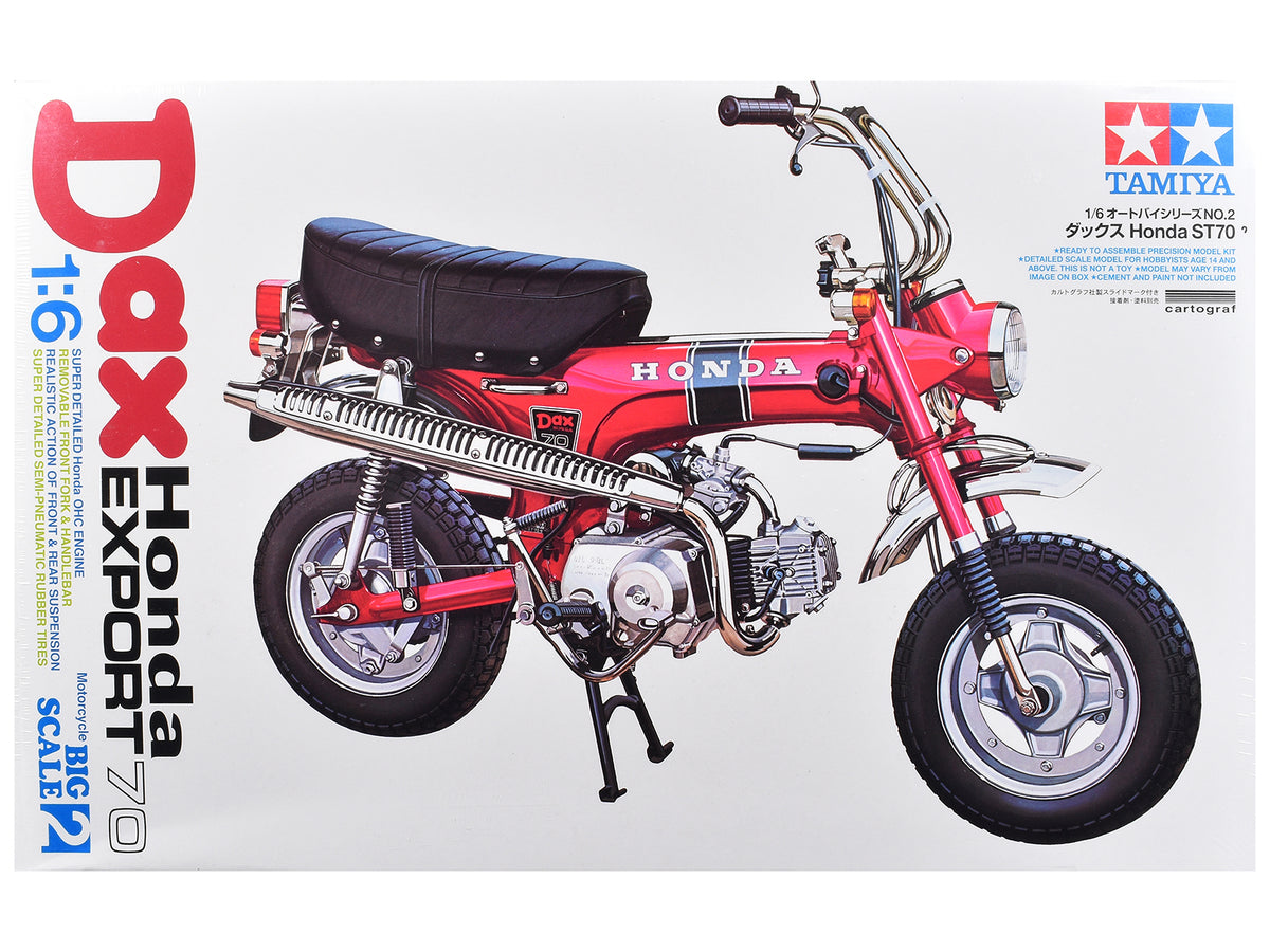 Model Kit Dax Honda Export 70 Motorcycle 1/6 Scale Model