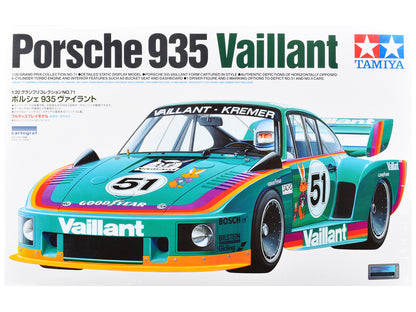 Model Kit Porsche 935 "Vaillant-Kremer" 1/24 Scale Model