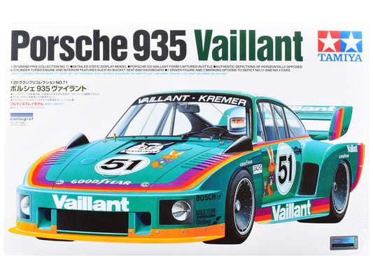 Model Kit Porsche 935 "Vaillant-Kremer" 1/24 Scale Model