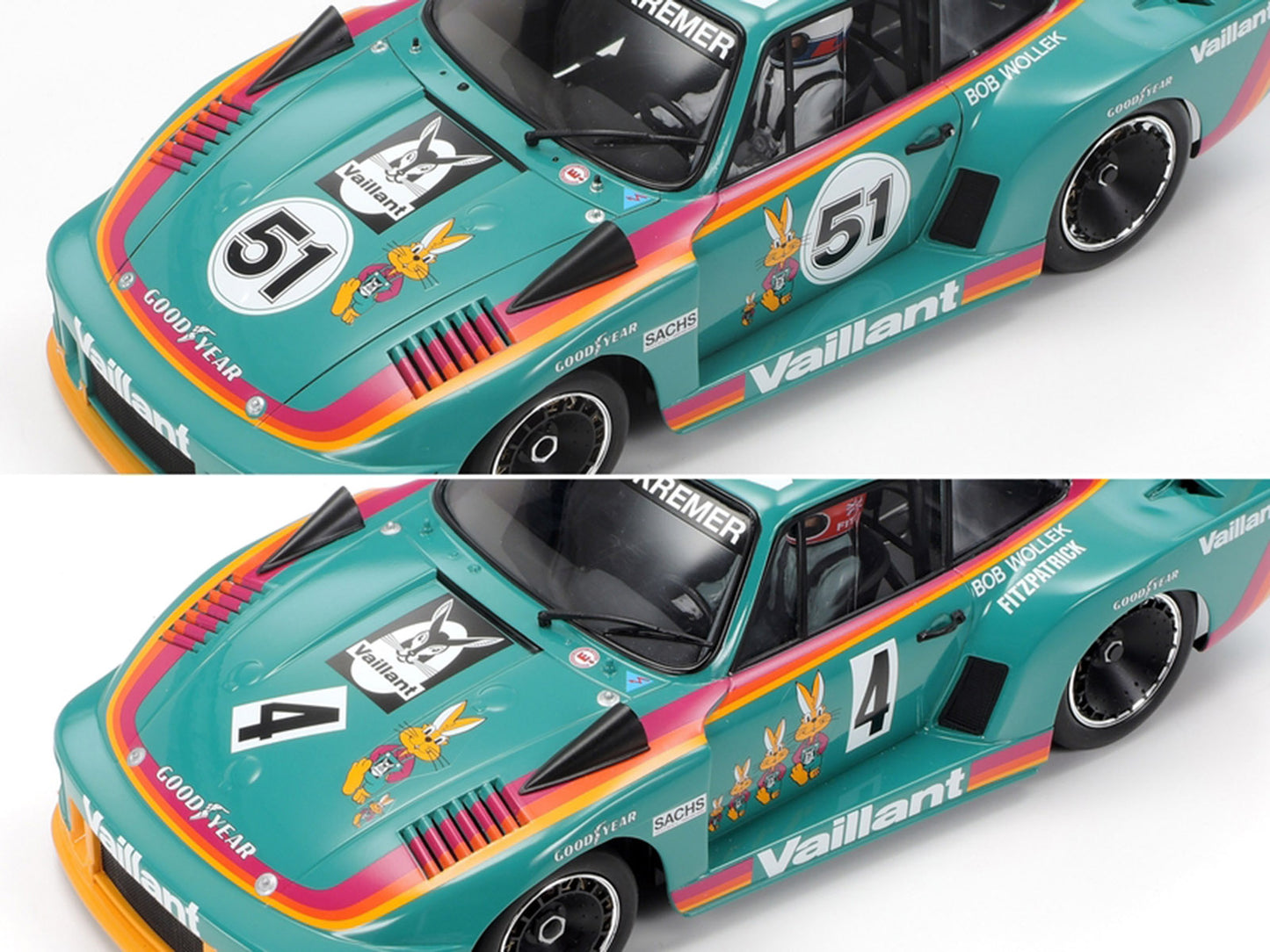Model Kit Porsche 935 "Vaillant-Kremer" 1/24 Scale Model