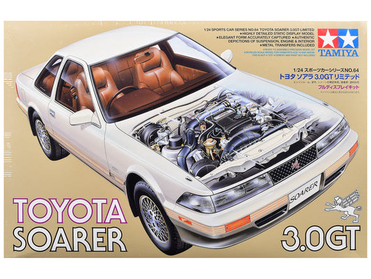 Model Kit Toyota Soarer 3.0 GT RHD (Right Hand Drive) 1/24 Scale Model