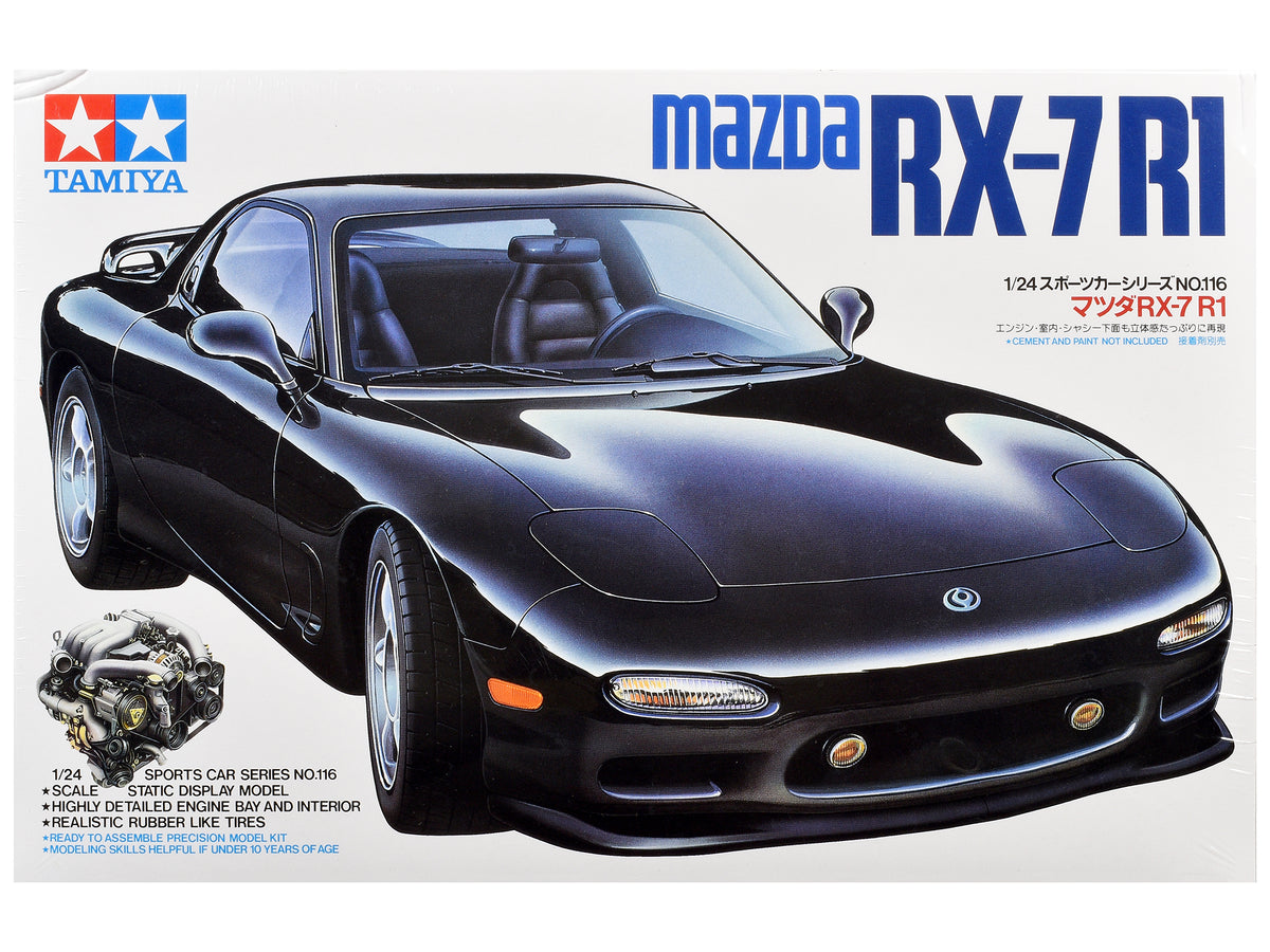 Model Kit Mazda RX-7 R1 1/24 Scale Model