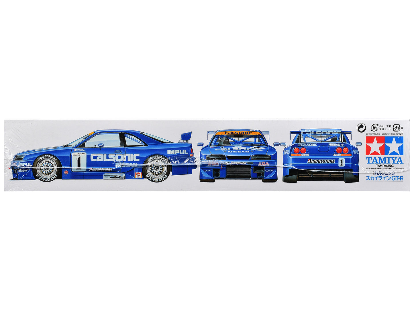 Model Kit Nissan Skyline GT-R "Calsonic" 1/24 Scale Model