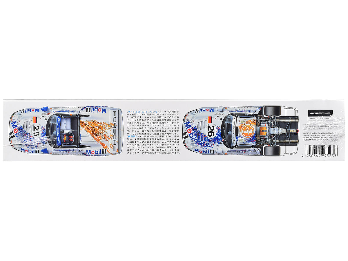 Model Kit Porsche 911 GT1 "24 Hours of Le Mans" (1996) 1/24 Scale Model