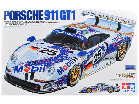 Model Kit Porsche 911 GT1 "24 Hours of Le Mans" (1996) 1/24 Scale Model
