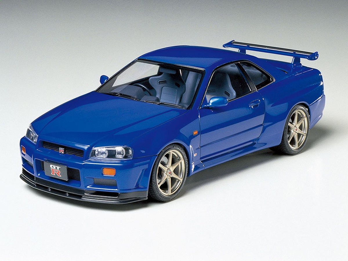 Model Kit Nissan Skyline GT-R V-Spec (R34) 1/24 Scale Model