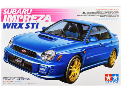 Model Kit Subaru Impreza WRX STi 1/24 Scale Model