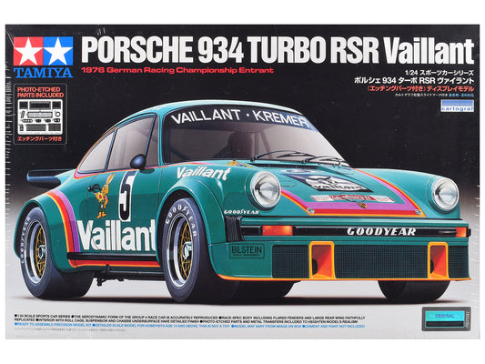 Model Kit Porsche 934 Turbo RSR "Vaillant-Kremer" 1/24 Scale Model