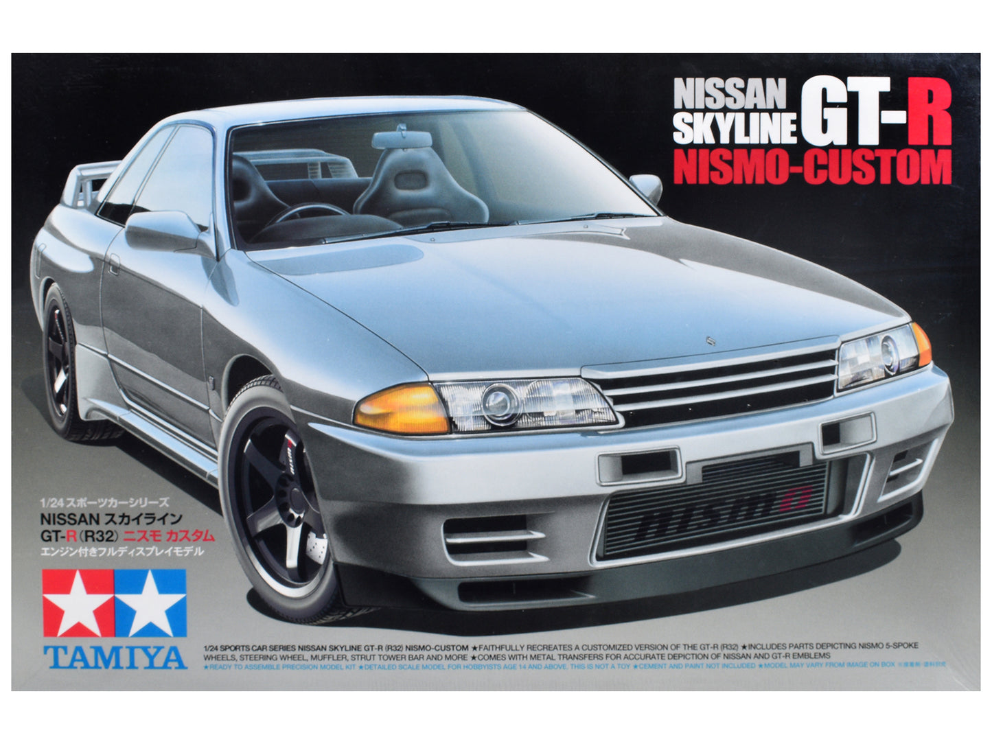 Model Kit Nissan Skyline GT-R (R32) Nismo-Custom 1/24 Scale Model