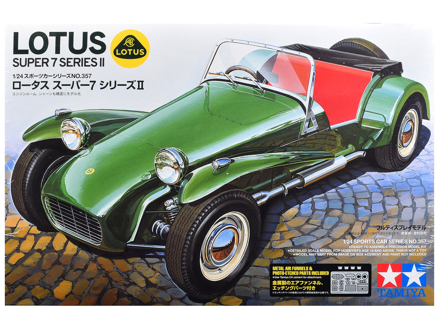 Model Kit Lotus Super 7 Series II 1/24 Scale Model