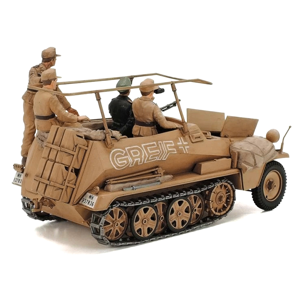 Model Kit German Sd.kfz. 250/3 Greif Half-Tracked Armored Vehicle 1/35 Scale Model
