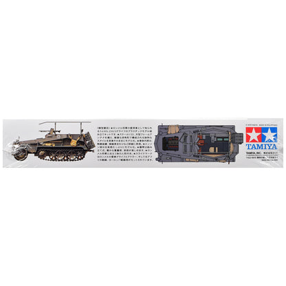 Model Kit German Sd.kfz. 250/3 Greif Half-Tracked Armored Vehicle 1/35 Scale Model