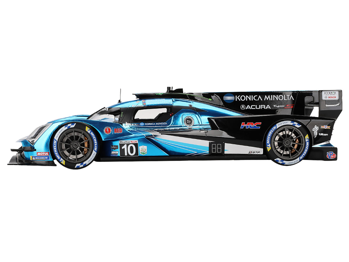 Acura ARX-06 GTP #10 Filipe Albuquerque - Marcus Ericsson - Brendon Hartley - Ricky Taylor "Wayne Taylor Racing with Andretti" IMSA "24 Hours of Daytona" (2024) 1/18 Model Car