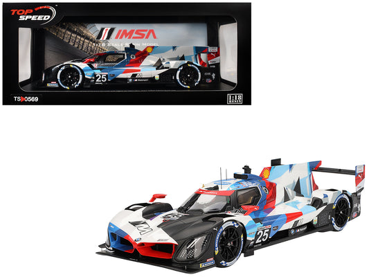 BMW M Hybrid V8 GTP #25 Connor De Phillippi - Maxime Martin - Rene Rast - Nick Yelloly "BMW M Team RLL" "24 Hours of Daytona" (2024) 1/18 Model Car