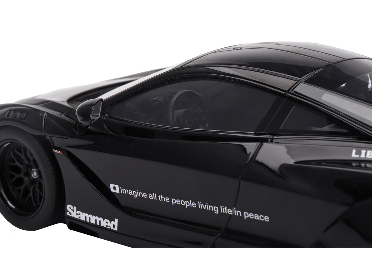 McLaren 720S "LB-Works" Black "Tokyo Auto Salon 2024" 1/18 Model Car