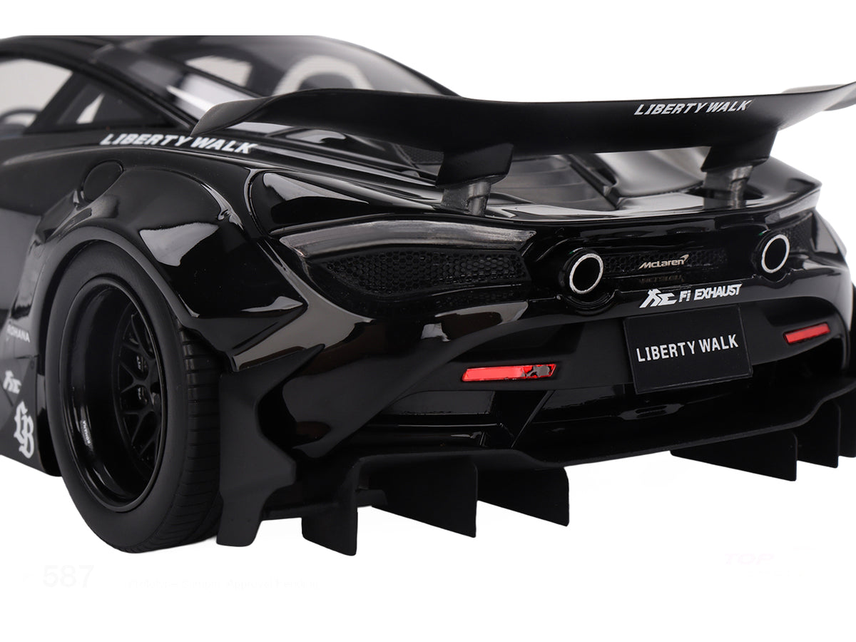 McLaren 720S "LB-Works" Black "Tokyo Auto Salon 2024" 1/18 Model Car