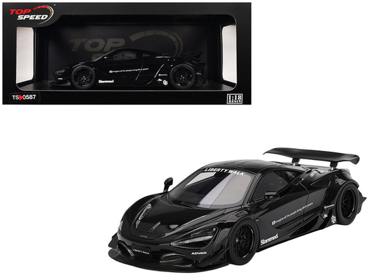 McLaren 720S "LB-Works" Black "Tokyo Auto Salon 2024" 1/18 Model Car