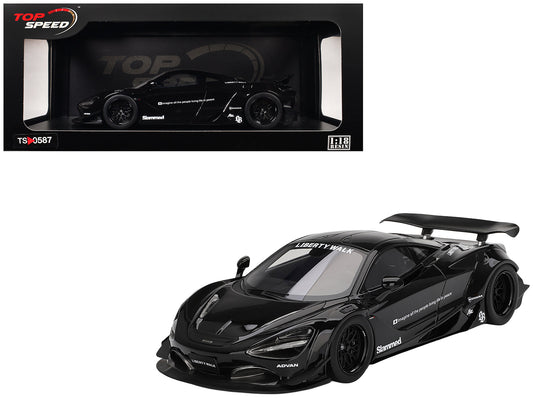 McLaren 720S "LB-Works" Black "Tokyo Auto Salon 2024" 1/18 Model Car